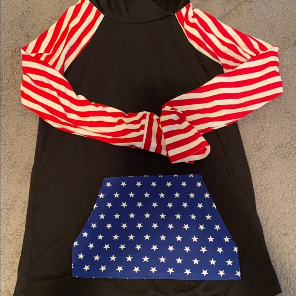 Flag hoodie